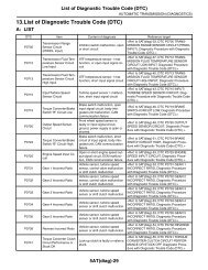 13.List of Diagnostic Trouble Code (DTC) - Subaru Outback Forums