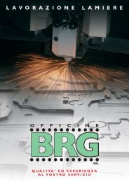 BRG catalogo lamiere - Officine BRG S.r.l.
