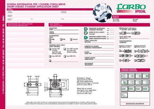 Catalogo Farbo Special - SUBFORITALIA