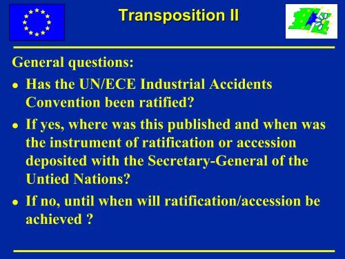 SEVESO II Directive (96/82/EC)