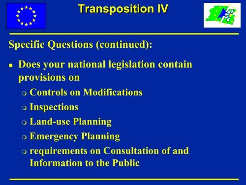 SEVESO II Directive (96/82/EC)