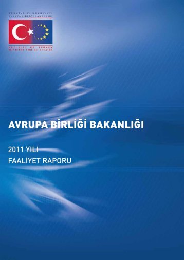 AVRUPA BÄ°RLÄ°ÄÄ° BAKANLIÄI - Avrupa BirliÄi BakanlÄ±ÄÄ±