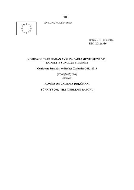 TR - Avrupa BirliÄi BakanlÄ±ÄÄ±