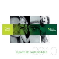 reporte de sostenibilidad - CMR Falabella