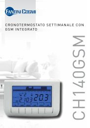 Istruzioni CH140GSM - Fantini Cosmi