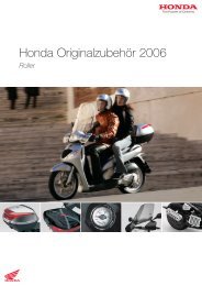 Honda OriginalzubehÃ¶r 2006 Roller