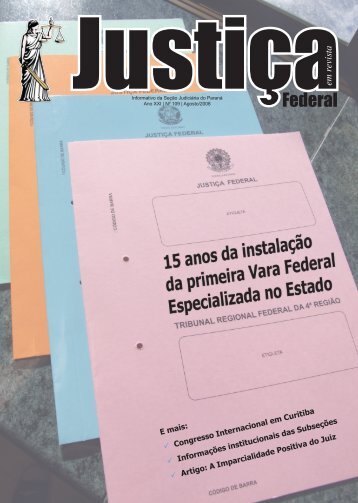 em revista - JustiÃ§a Federal