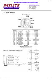 Patlite Corporation - LU7 Wiring Diagrams - Parts Procurement