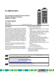 Data Sheet DB EN FL SWITCH SFN ... - Partsprocurement
