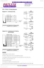 Patlite Corporation - LU7 Wiring Diagrams - Parts Procurement