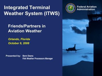 Integrated Terminal Weather System (ITWS)