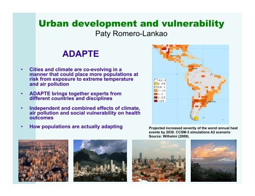 Climate Change Assessments and Impacts