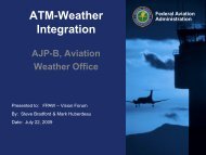 ATM-Weather Integration Plan - RAL