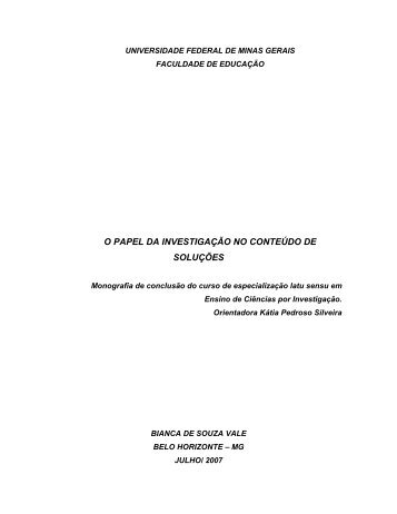 Monografia - cecimig - UFMG