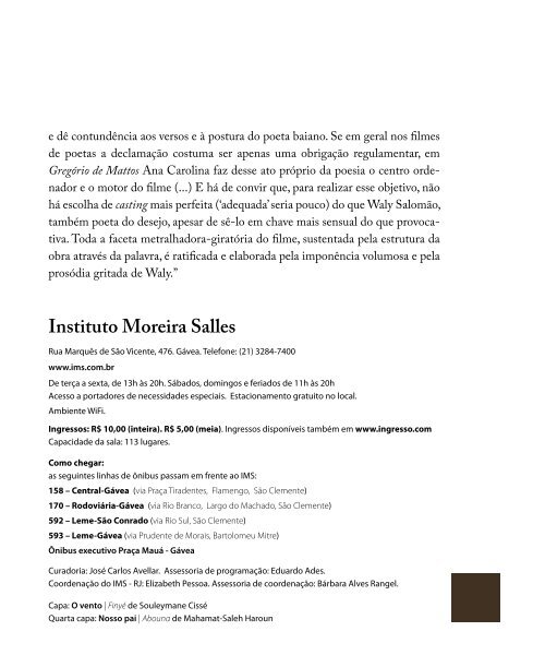ÁFRICA - Instituto Moreira Salles