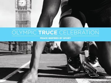 OLYMPIC TRUCE CELEBRATION