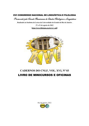 Livro de Minicursos e Oficinas - CiFEFiL