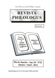 REVISTA PHILOLOGUS - CiFEFiL