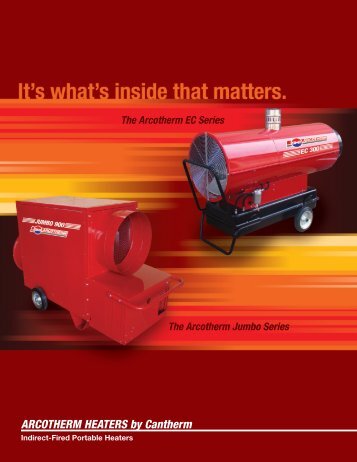 ARCOTHERM HEATERS by Cantherm - Gregorash Aviation