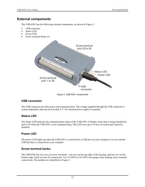 USB-4301 User's Guide