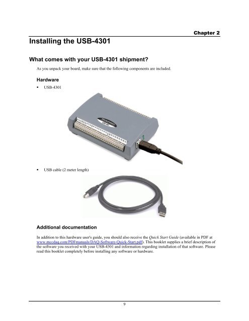 USB-4301 User's Guide