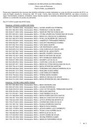 Pauta de julgamento nÂº 211 da 8Âª junta de recursos