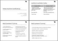 Download der Präsentation zu Empirischen Methoden ... - TU Berlin