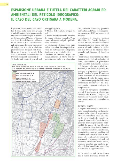 Brochure Agronomi 2011.indd - Io sono - Comune di Modena