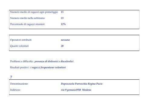 La Rete delle Scuole Medie di Modena e le risorse del territorio 28 ...