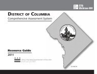 DISTRICT OF COLUMBIA - osse