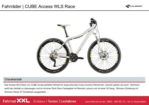 Cube access wls race deals