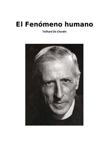 El Fenómeno humano