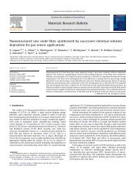 Nanostructured zinc oxide films synthesized by successive chemical ...