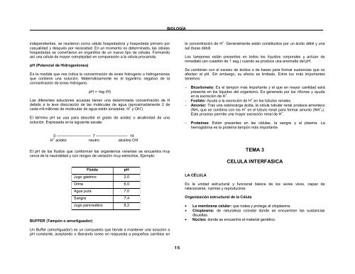 TEMA 1 LA BIOLOGÍA