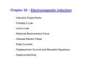 Chapter 29 â Electromagnetic Induction - UCF Physics