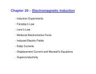 Chapter 29 â Electromagnetic Induction - UCF Physics