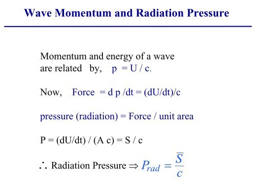 Electromagnetic Waves - UCF Physics