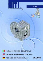 catalogo tecnico - commerciale technical & commercial ... - megabelt