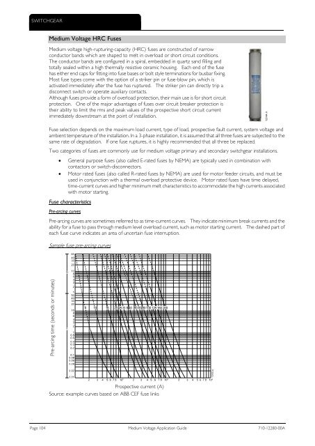 Medium Voltage Application Guide