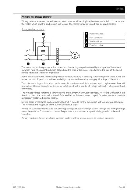 Medium Voltage Application Guide