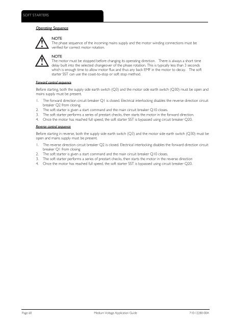 Medium Voltage Application Guide