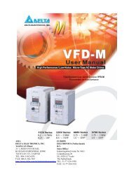 Инструкция по инвертору VFD-M
