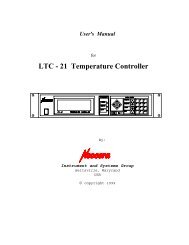 LTC - 21 Temperature Controller