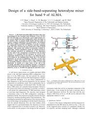 Design of a side-band-separating heterodyne mixer for band 9 of ...