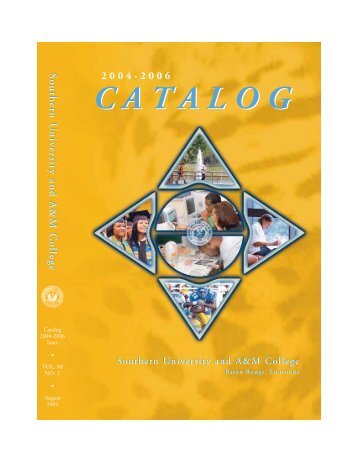 CATALOG CATALOG - Southern University at Baton Rouge