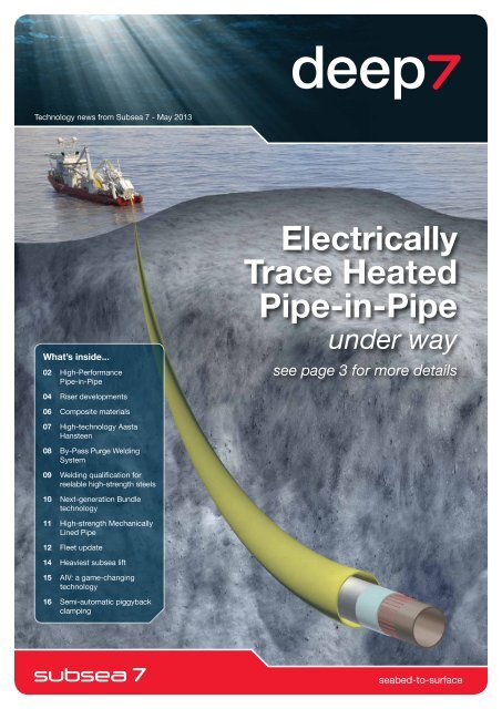 Deep 7 - May 2013 - Subsea 7