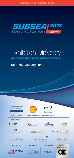 Exhibition Directory - Subsea UK