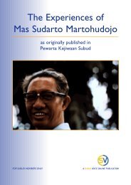 The Experiences of Mas Sudarto Martohudojo - Subud Voice