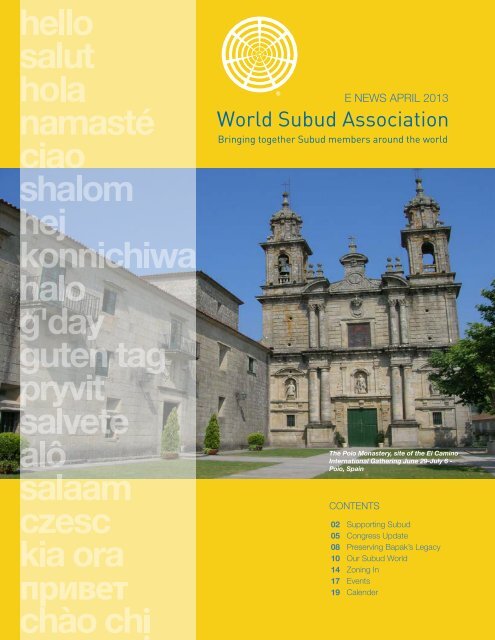 WSA e-Newsletter - Subud World News