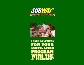 2011 School Mini Brochure 8-9-2011.pub - Subway